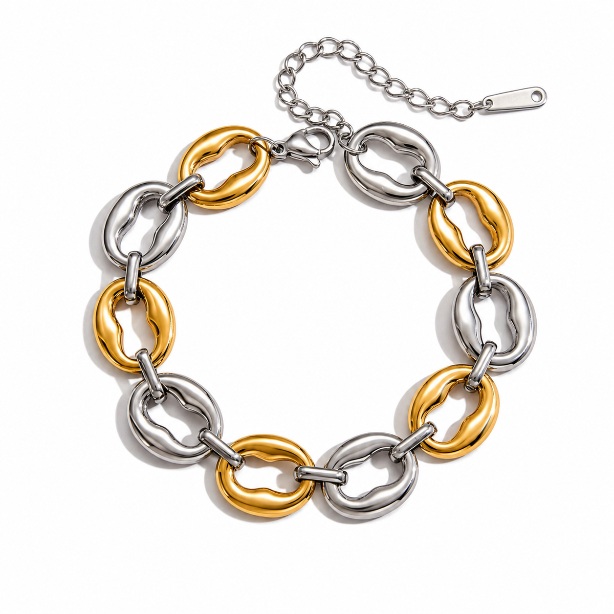 Karla Two - Toned Bracelet